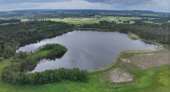 Der Schreckensee von oben fotografiert